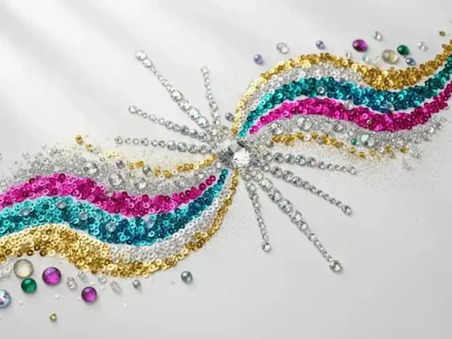 Brillo y Glamour: Manualidades con Lentejuelas y Strass - Tiendas Lupe