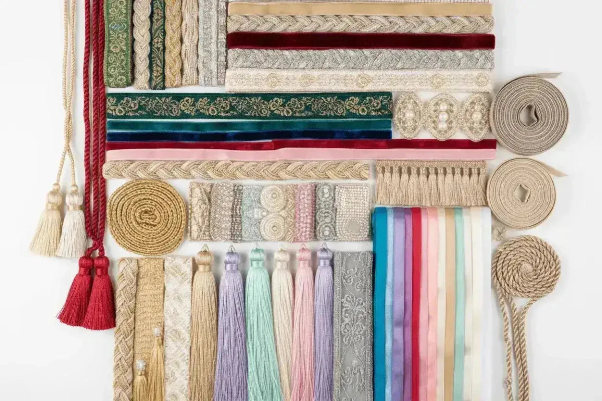 Pasamanería Decorativa Chile - Encajes, Galones y Flecos Premium - Tiendas Lupe