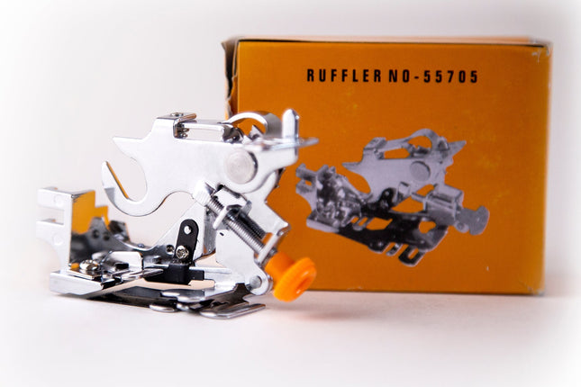 Accesorio Prensatelas Rufler para Coser Pliegues y Fruncidos