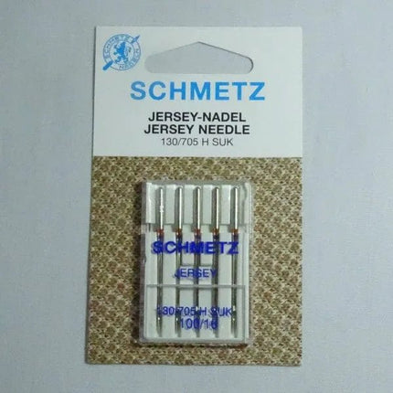 Aguja Schmetz Jersey 100/16 para Telas Elásticas
