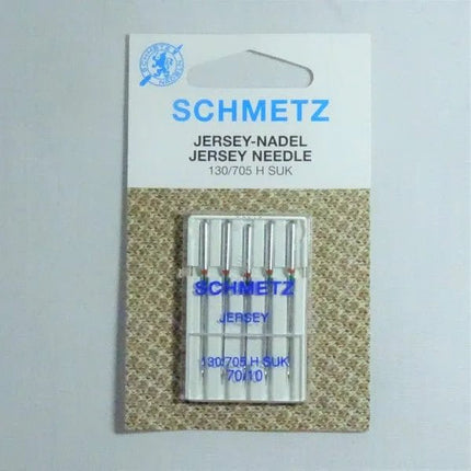 Aguja Schmetz Jersey 70 para telas elásticas