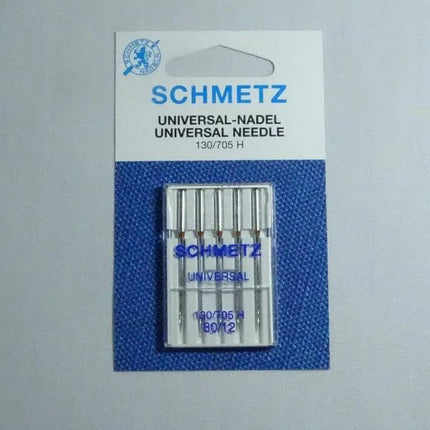 Agujas Schmetz Universal 80/12 para Telas Ligeras