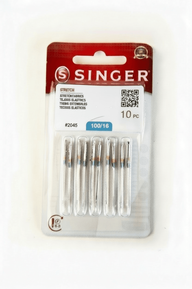 Agujas Singer Punta Bola 100/16 para Telas Gruesas