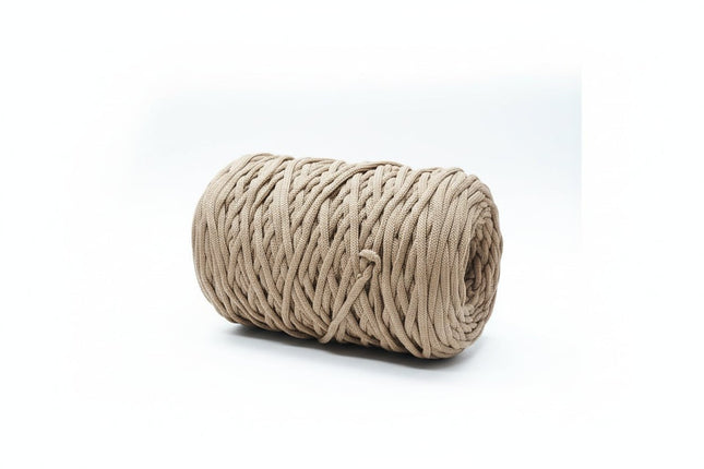 Cordón Tripolino Beige para Manualidades - 100 Metros Resistente