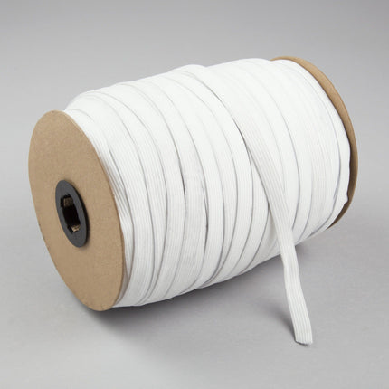 Elástico Blanco 12 mm Rollo 100 mts