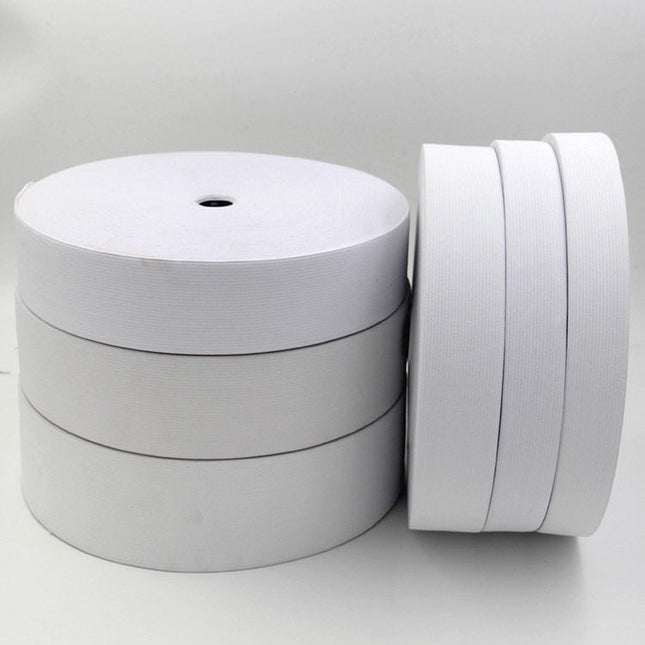 Elástico Blanco Ancho Profesional 10cm x 50m