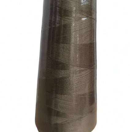 Hilo de Coser Beige Oscuro - 2000 yrds Lama #238 en cono grande con acabado brillante, ideal para costura profesional y manualidades textiles.