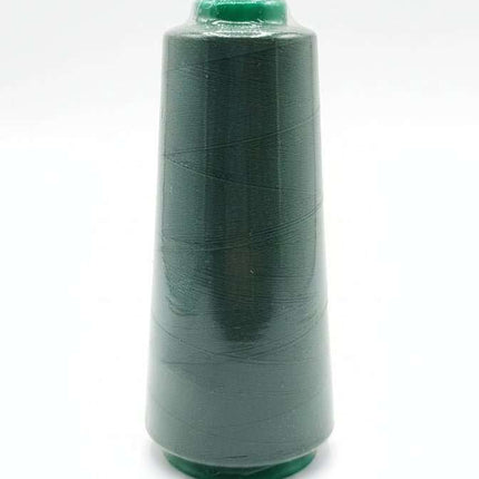 Hilo Overlock Verde Botella para Costura Profesional