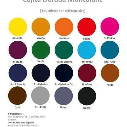 Tinta Anilina Montblanc Azul Profesional en Chile