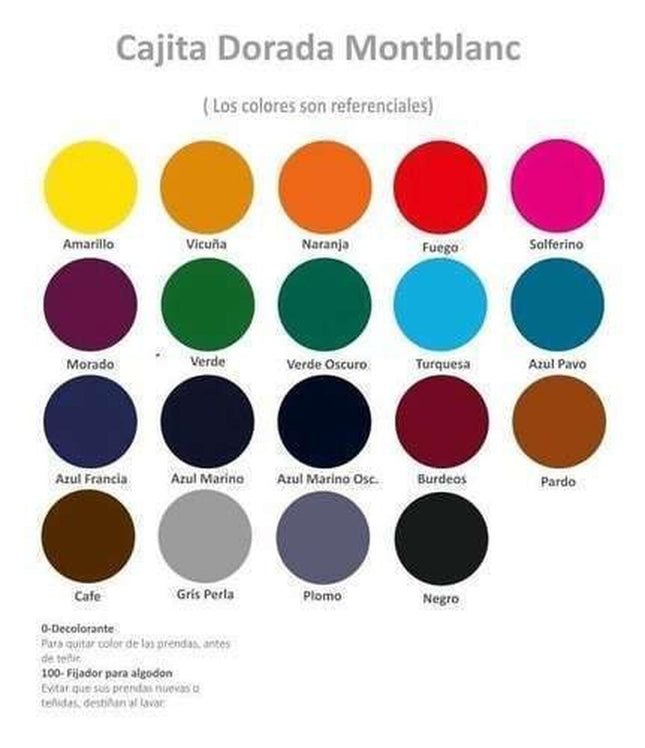 Tinta Anilina Montblanc Azul Profesional en Chile