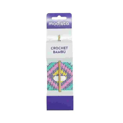 Aguja Crochet Bambu 3.0mm - Gancho Ecológico Durable