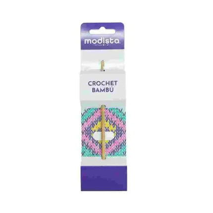 Aguja Crochet Bambú Ecológica 4.5mm para tus Proyectos