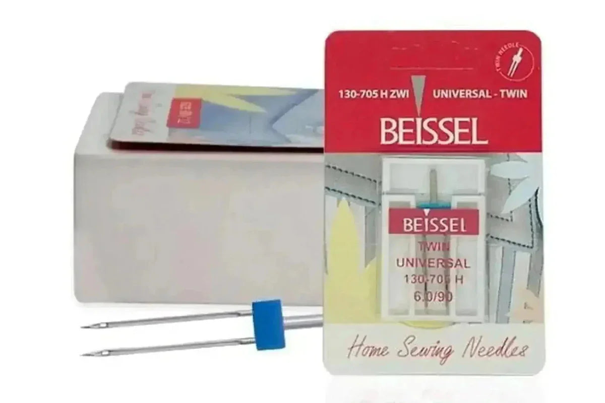 Aguja Doble Biessel 90 para Costura Precisa en Casa