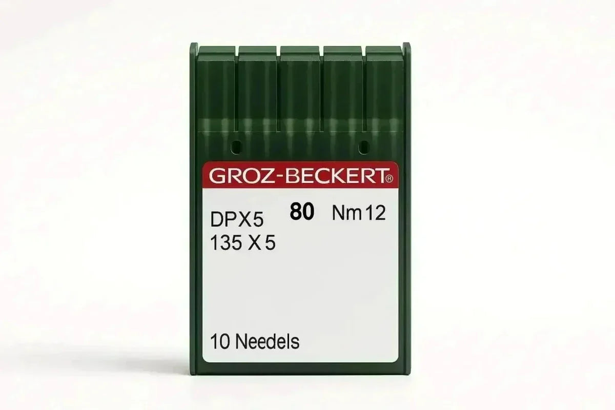 Aguja recta industrial DPX5 talón grueso Groz-Beckert — Tiendas Lupe Chile Imagen principal del producto