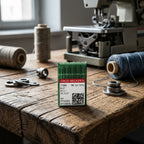 Aguja Overlock B27 Industrial para telas pesadas y cuero