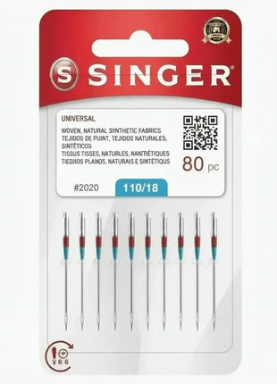 Aguja Siger 110/18 para Telas Gruesas - Costura Precisa