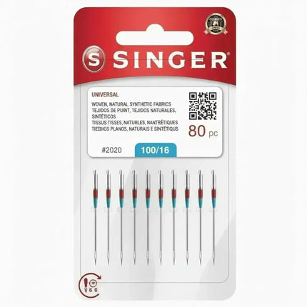 Aguja Siger Universal 100/16 para Costura Resistente y Duradera
