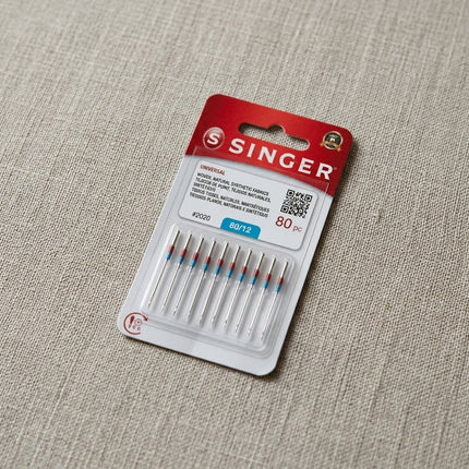 Aguja Universal para Máquina Doméstica N° 80/12 Singer para máquina de coser casera — Tiendas Lupe Chile
