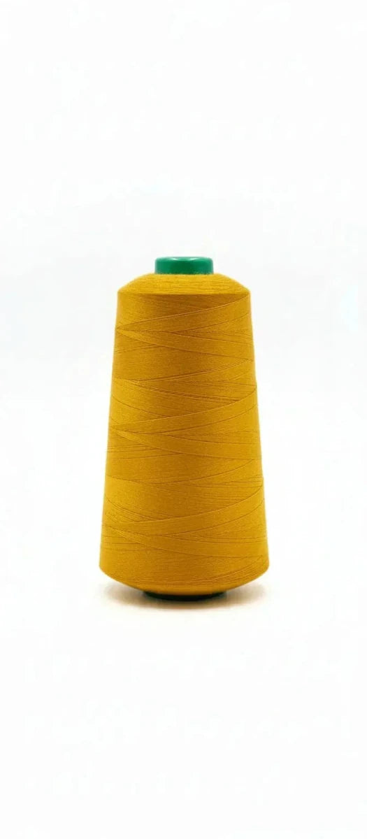Amarillo Oro Hilo Overlock 150g Lama – Elige tu Color | 37 Colores para Remalladora