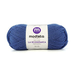 Azul Aciano Lana La Economica Modista 100g - Económica para Tejido Palillo y Crochet