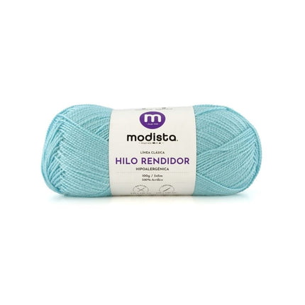 Azul Cielo Hilo Rendidor Modista 100g - Económico para Tejido y Manualidades