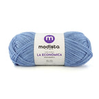 Azul Claro Lana La Economica Modista 100g - Económica para Tejido Palillo y Crochet