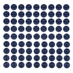 Azul Marino / 12.2mm / 50 Broches a Presión Snap Plásticos - Set de Cierres para Costura