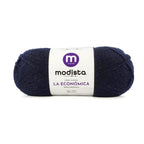 Azul Marino Lana La Economica Modista 100g - Económica para Tejido Palillo y Crochet
