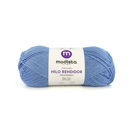 Azul Persa Hilo Rendidor Modista 100g - Económico para Tejido y Manualidades