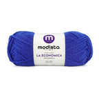 Azul rey Lana La Economica Modista 100g - Económica para Tejido Palillo y Crochet