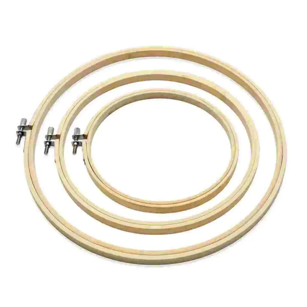 Bastidor de Bambú para Bordado 13 cm para costura — Tiendas Lupe Chile