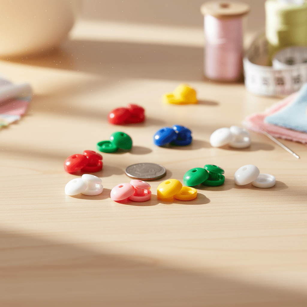 Broches a Presión Snap Plásticos - Set de Cierres para Costura