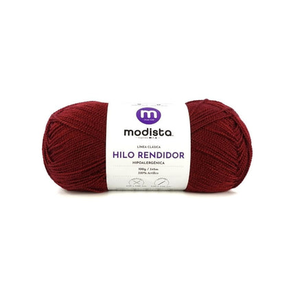 Burdeo Hilo Rendidor Modista 100g - Económico para Tejido y Manualidades