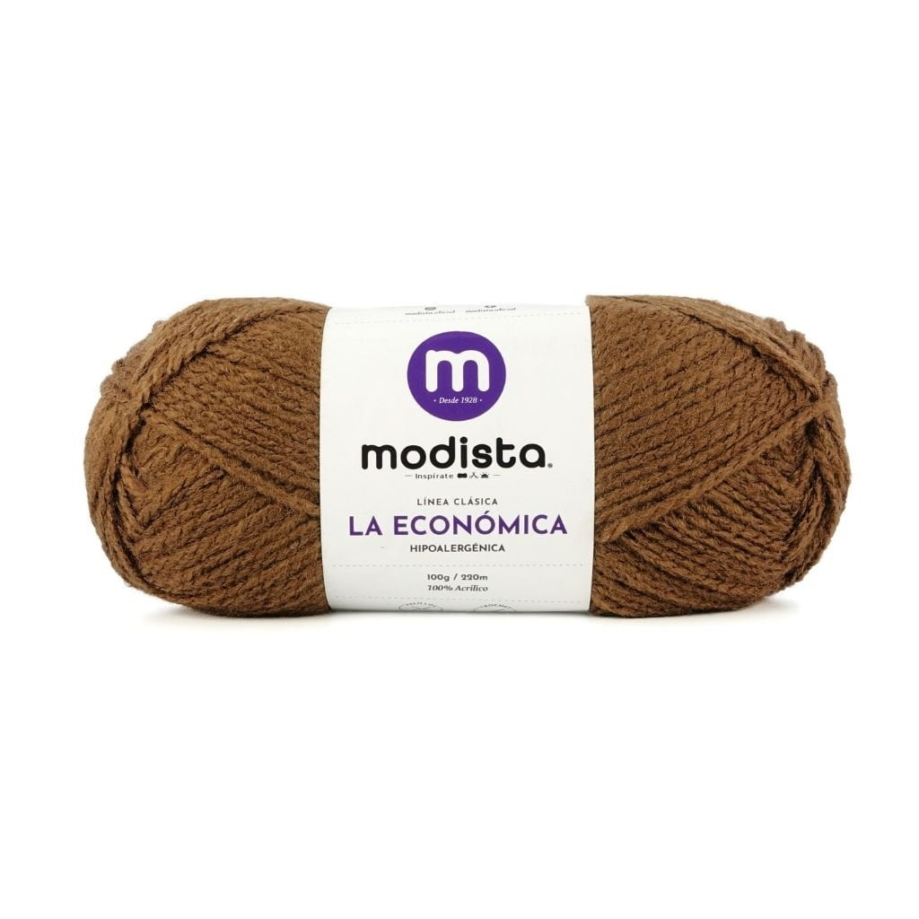 Cafe Lana La Economica Modista 100g - Económica para Tejido Palillo y Crochet