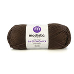 Chocolate Lana La Economica Modista 100g - Económica para Tejido Palillo y Crochet