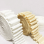 Cinta Cortina Pasa tubo 8 cm Blanca x 50 mts