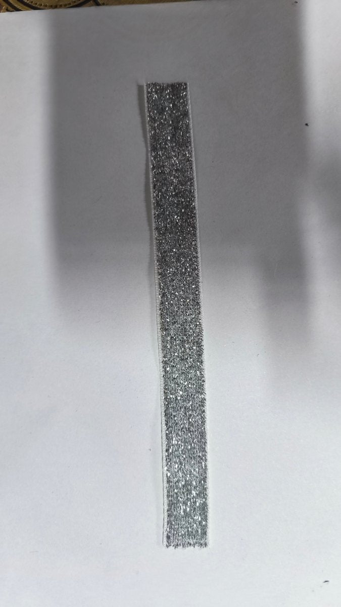 Cinta Glitter Plata Angosta Metalizada — Tiendas Lupe en Chile - Tiendas Lupe