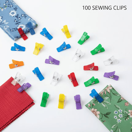 Clips para Tela x 100 Unidades - Pinzas de Costura Profesional