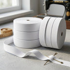 Elástico Blanco 2.5 cm Rollo 50 m para costura y confección — Tiendas Lupe Chile