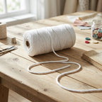 Cordón de Costura Blanco 100m para Manualidades y Proyectos