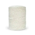 Cordón Macramé SPESSO 16 Hebras 1kg Modista Color Crudo - Algodón y Fibras Recicladas Premium