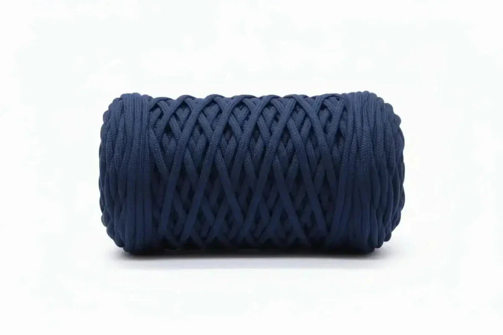Cordón Tripolino Azul Marino 100m para Proyectos Creativos