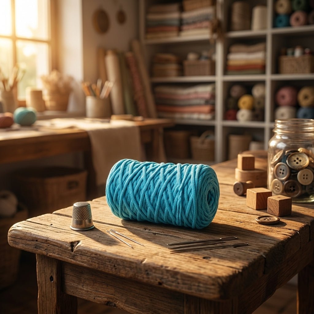 Cordón Tripolino Manualidades 100m para tus Proyectos Artesanales