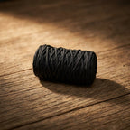 Cordón Tripolino Negro 100m - Ideal para Manualidades y Costura