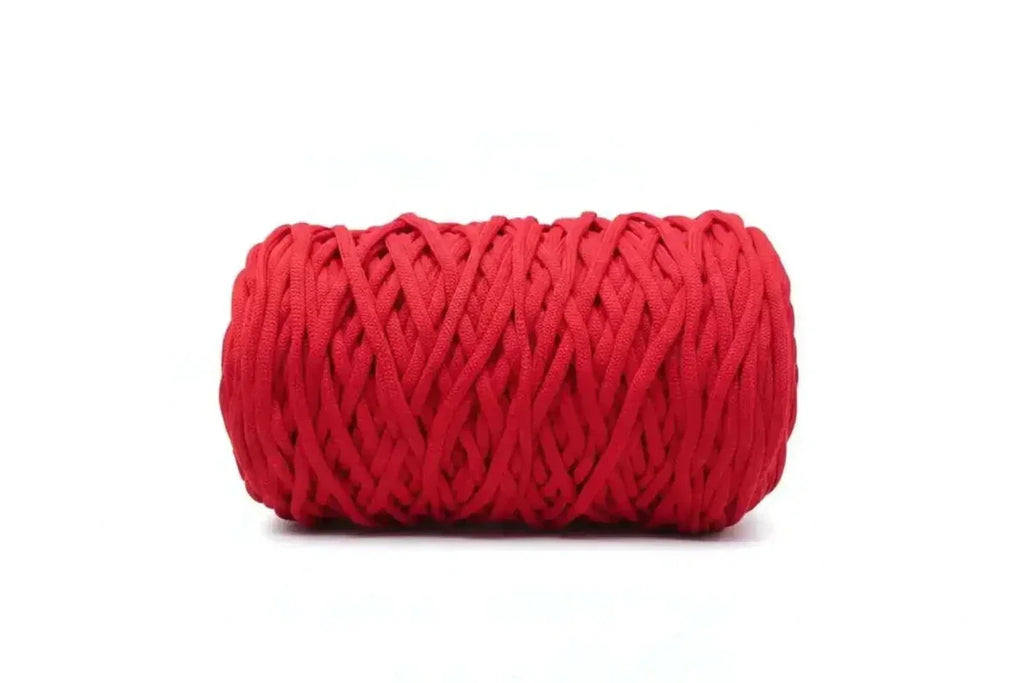 Cordón Tripolino Rojo 100m para Manualidades