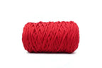 Cordón Tripolino Rojo 100m para Manualidades