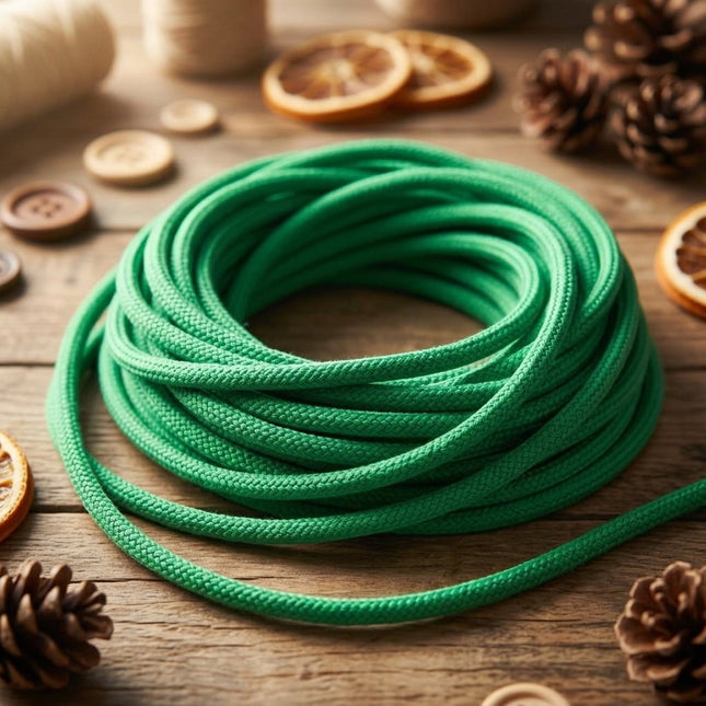 Cordón Verde Navidad Ideal para Proyectos Creativos