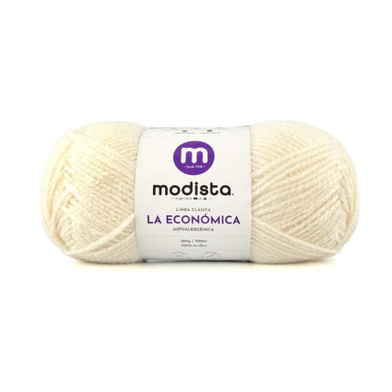 Crudo Lana La Economica Modista 100g - Económica para Tejido Palillo y Crochet