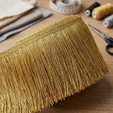 Fleco Decorativo 7 cm × 30 m Dorado