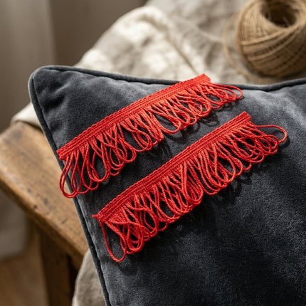 Fleco Decorativo 3.5 cm Rojo decorativa — Tiendas Lupe Chile